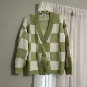 Princess Polly Checkered Knit Sweater